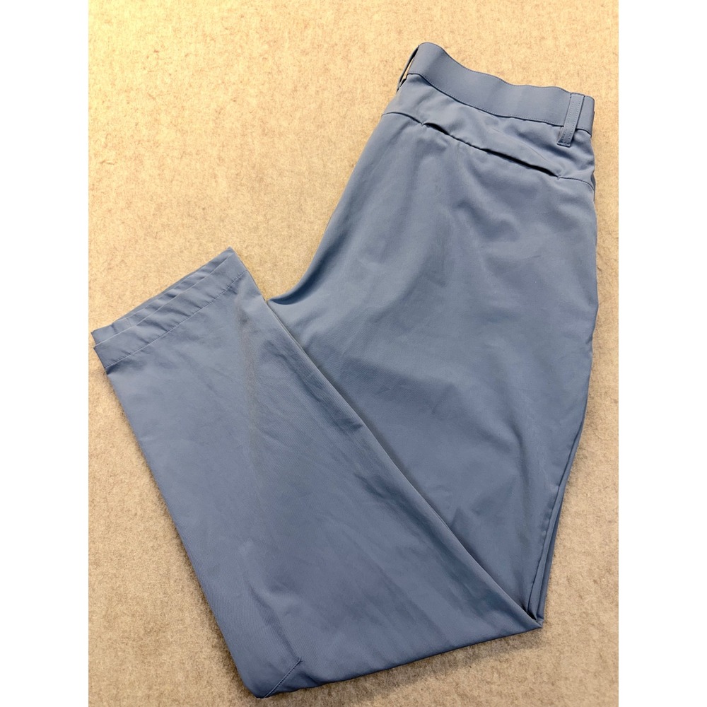 Fabletics The Only Pant Men 34x31 Blue Technical Golf Trousers